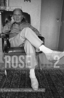 Portrait of Boris Schreiber, le 28 septembre 1984  ©Sophie Bassouls/Leemage/Rosebud2