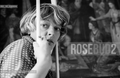 Portrait of Genevieve Dormann, le 1 septembre 1974  ©Sophie Bassouls/Leemage/Rosebud2