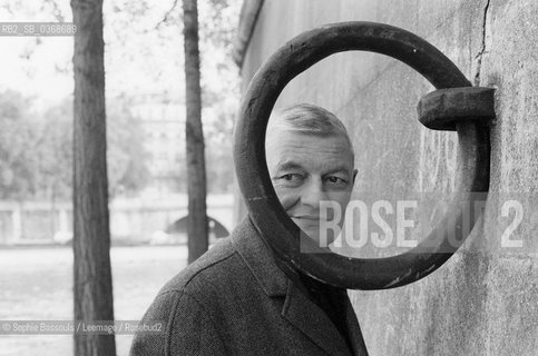 Portrait of Jean-Jacques (Jean Jacques) Gautier, le 15 octobre 1974  ©Sophie Bassouls/Leemage/Rosebud2