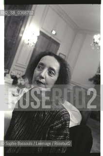 Joyce Carol Oates, 7 novembre 2005  ©Sophie Bassouls/Leemage/Rosebud2