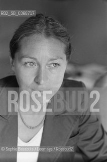 Portrait of Florence Delay, le 24 juin 1981  ©Sophie Bassouls/Leemage/Rosebud2