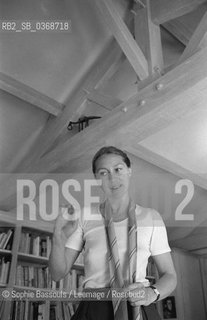 Portrait of Florence Delay, le 24 juin 1981  ©Sophie Bassouls/Leemage/Rosebud2