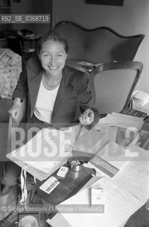 Portrait of Florence Delay, le 24 juin 1981  ©Sophie Bassouls/Leemage/Rosebud2