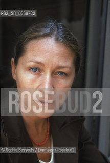 Portrait of Florence Delay, le 29 janvier 1996  ©Sophie Bassouls/Leemage/Rosebud2