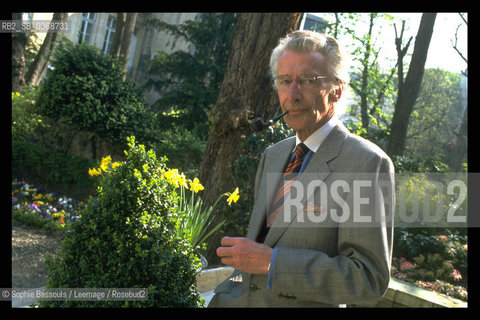 Portrait of Harry Mulisch le 1 avril 1999  ©Sophie Bassouls/Leemage/Rosebud2