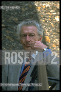 Portrait of Harry Mulisch le 1 avril 1999  ©Sophie Bassouls/Leemage/Rosebud2