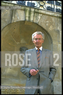 Portrait of Harry Mulisch le 1 avril 1999  ©Sophie Bassouls/Leemage/Rosebud2