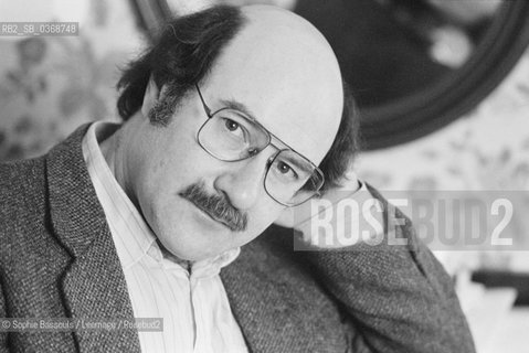 Portrait of Antonio Skarmeta at Paris, le 3 fevrier 1987  ©Sophie Bassouls/Leemage/Rosebud2