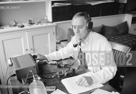 Portrait of Alan Silitoe at London, le 25 octobre 1986  ©Sophie Bassouls/Leemage/Rosebud2