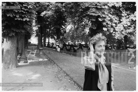 Portrait of Andree Chedid, le 26 mai 1988  ©Sophie Bassouls/Leemage/Rosebud2