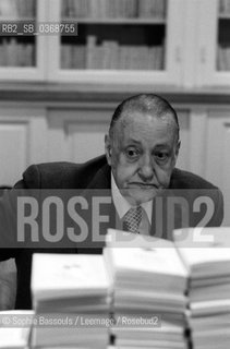 Portrait of Alejo Carpentier, le 15 juin 1976  ©Sophie Bassouls/Leemage/Rosebud2