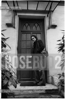 Portrait of Kenneth White, le 10 novembre 1976  ©Sophie Bassouls/Leemage/Rosebud2