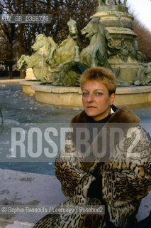 Herta Muller, le 11 decembre 1987  ©Sophie Bassouls/Leemage/Rosebud2