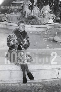 Herta Muller, le 11 decembre 1987  ©Sophie Bassouls/Leemage/Rosebud2