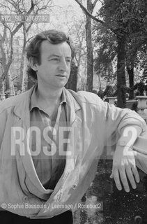 Portrait of Yann Queffelec at Paris, le 18 avril 1988  ©Sophie Bassouls/Leemage/Rosebud2