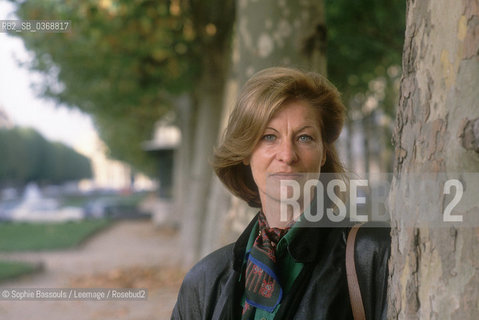 Portrait de Rita Gombrowicz a Paris le 12 octobre 1988  ©Sophie Bassouls/Leemage/Rosebud2