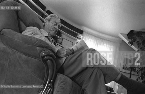 Portrait of Andre Stil at Camelas, Languedoc Roussillon, le 2 septembre 1999  ©Sophie Bassouls/Leemage/Rosebud2