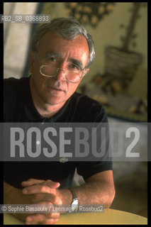 Portrait of Jean-Claude (Jean Claude) Guillebaud le 1 juillet 1999  ©Sophie Bassouls/Leemage/Rosebud2