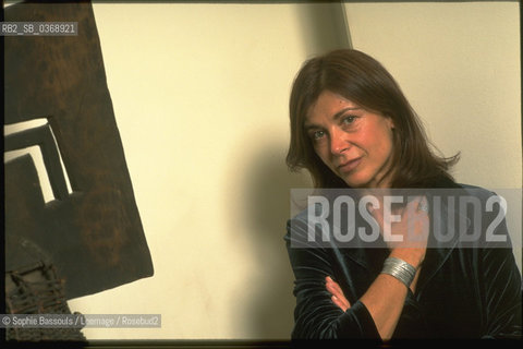 Portrait of Francesca Marciano le 6 mai 1999  ©Sophie Bassouls/Leemage/Rosebud2