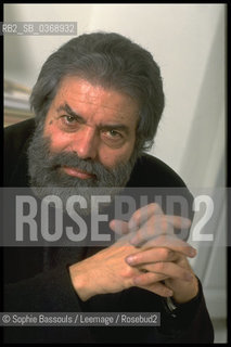 Portrait of Marek Halter le 7 janvier 1999  ©Sophie Bassouls/Leemage/Rosebud2