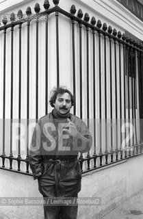 Portrait of Dan Frank at Paris, le 21 mars 1987  ©Sophie Bassouls/Leemage/Rosebud2