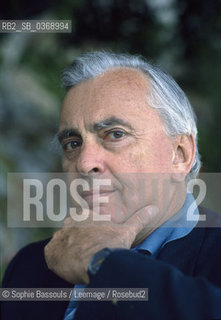 Portrait of Gore Vidal at Ravello, Italy, le 16 juin 1987  ©Sophie Bassouls/Leemage/Rosebud2