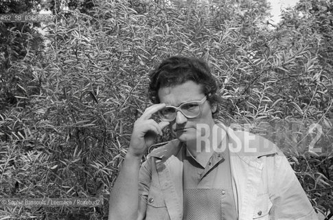 Portrait of Alain Gerber at Paris, le 11 septembre 1987  ©Sophie Bassouls/Leemage/Rosebud2