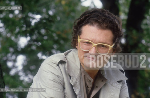 Portrait of Alain Gerber at Paris, le 11 septembre 1987  ©Sophie Bassouls/Leemage/Rosebud2