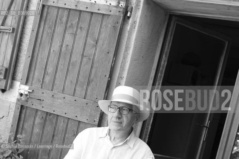 Jean-Claude (Jean Claude) Milner, le 10 aout 2012  ©Sophie Bassouls/Leemage/Rosebud2