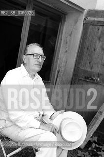 Jean-Claude (Jean Claude) Milner, le 10 aout 2012  ©Sophie Bassouls/Leemage/Rosebud2