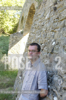 Christophe Pradeau, le 10 aout 2012  ©Sophie Bassouls/Leemage/Rosebud2