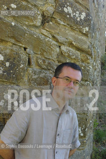 Christophe Pradeau, le 10 aout 2012  ©Sophie Bassouls/Leemage/Rosebud2