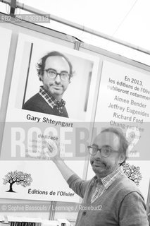 Gary Shteyngart, le 21 septembre 2012  ©Sophie Bassouls/Leemage/Rosebud2