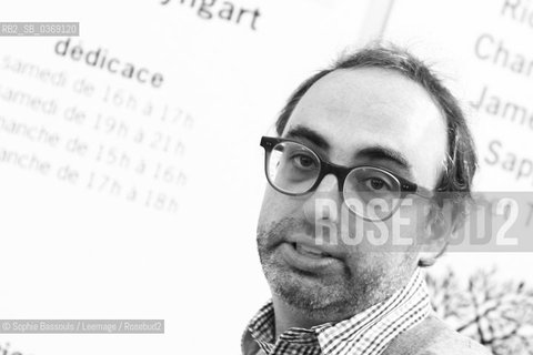 Gary Shteyngart, le 21 septembre 2012  ©Sophie Bassouls/Leemage/Rosebud2