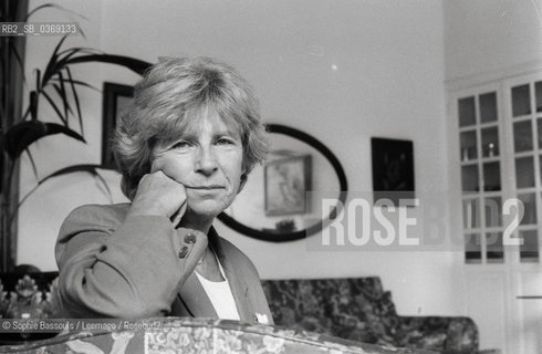 Portrait of Michele Manceaux le 27 septembre 1985  ©Sophie Bassouls/Leemage/Rosebud2