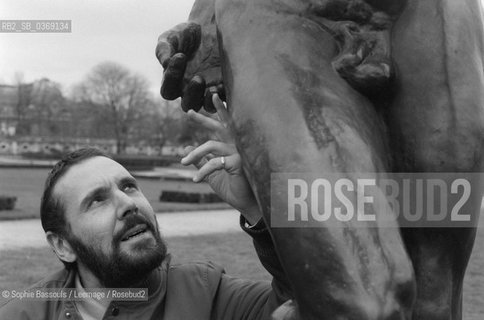 Portrait of Jean-Luc (Jean Luc) Hennig le 1 fevrier 1985  ©Sophie Bassouls/Leemage/Rosebud2