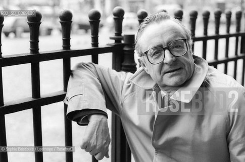 Portrait of Larry Collins le 25 janvier 1985  ©Sophie Bassouls/Leemage/Rosebud2