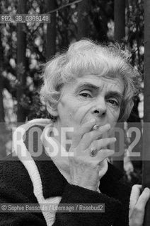 Portrait of Zoe Oldenbourg le 18 mars 1980  ©Sophie Bassouls/Leemage/Rosebud2