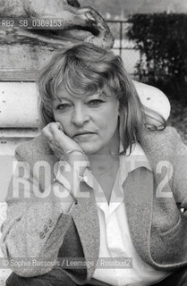 Portrait of Genevieve Dormann le 14 septembre 1982  ©Sophie Bassouls/Leemage/Rosebud2