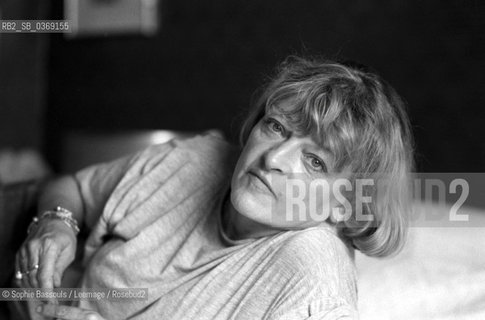 Portrait of Genevieve Dormann le 14 septembre 1982  ©Sophie Bassouls/Leemage/Rosebud2