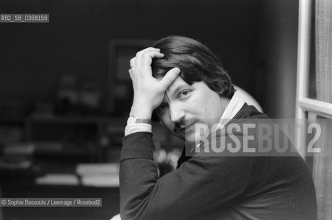 Portrait of Alain Demouzon le 26 avril 1983  ©Sophie Bassouls/Leemage/Rosebud2