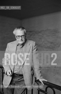 Portrait of Maurice Nadeau le 29 mai 1980  ©Sophie Bassouls/Leemage/Rosebud2