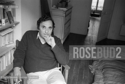 Portrait of Juan-Jose (Juan Jose) Saer le 10 septembre 1980  ©Sophie Bassouls/Leemage/Rosebud2