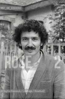 Portrait of Hubert Haddad le 4 septembre 1980  ©Sophie Bassouls/Leemage/Rosebud2