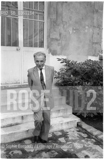 Portrait of Arnold Mandel le 22 septembre 1980  ©Sophie Bassouls/Leemage/Rosebud2