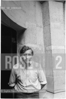 Portrait of Bertrand Poirot-Delpech (Poirot Delpech) le 18 septembre 1980  ©Sophie Bassouls/Leemage/Rosebud2