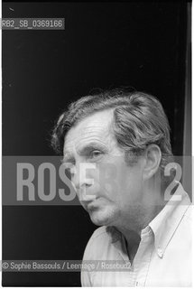 Portrait of Bertrand Poirot-Delpech (Poirot Delpech) le 18 septembre 1980  ©Sophie Bassouls/Leemage/Rosebud2