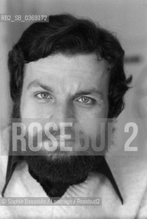 Portrait of Nedim Gursel at Paris, le 12 novembre 1980  ©Sophie Bassouls/Leemage/Rosebud2