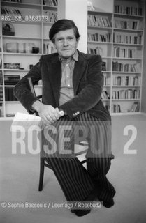 Portrait of Claude Duneton le 22 octobre 1985  ©Sophie Bassouls/Leemage/Rosebud2