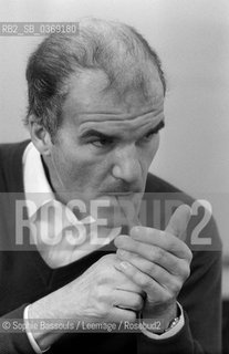 Portrait of Harry Mathews le 22 fevrier 1981  ©Sophie Bassouls/Leemage/Rosebud2